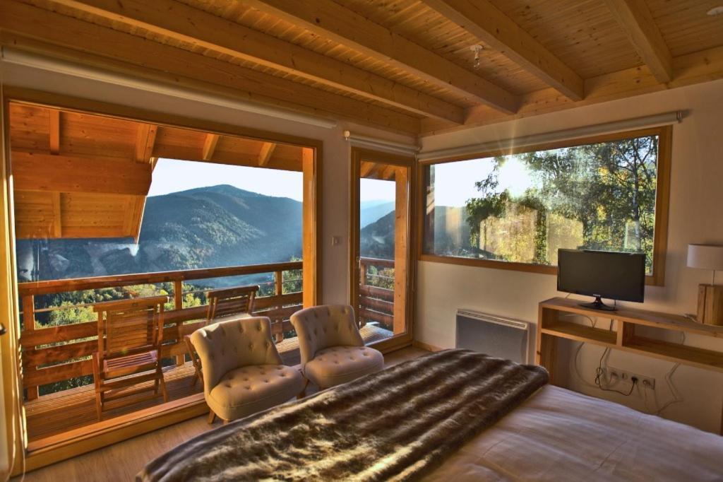 Les Chalets De La Marcairie Мецраль Экстерьер фото
