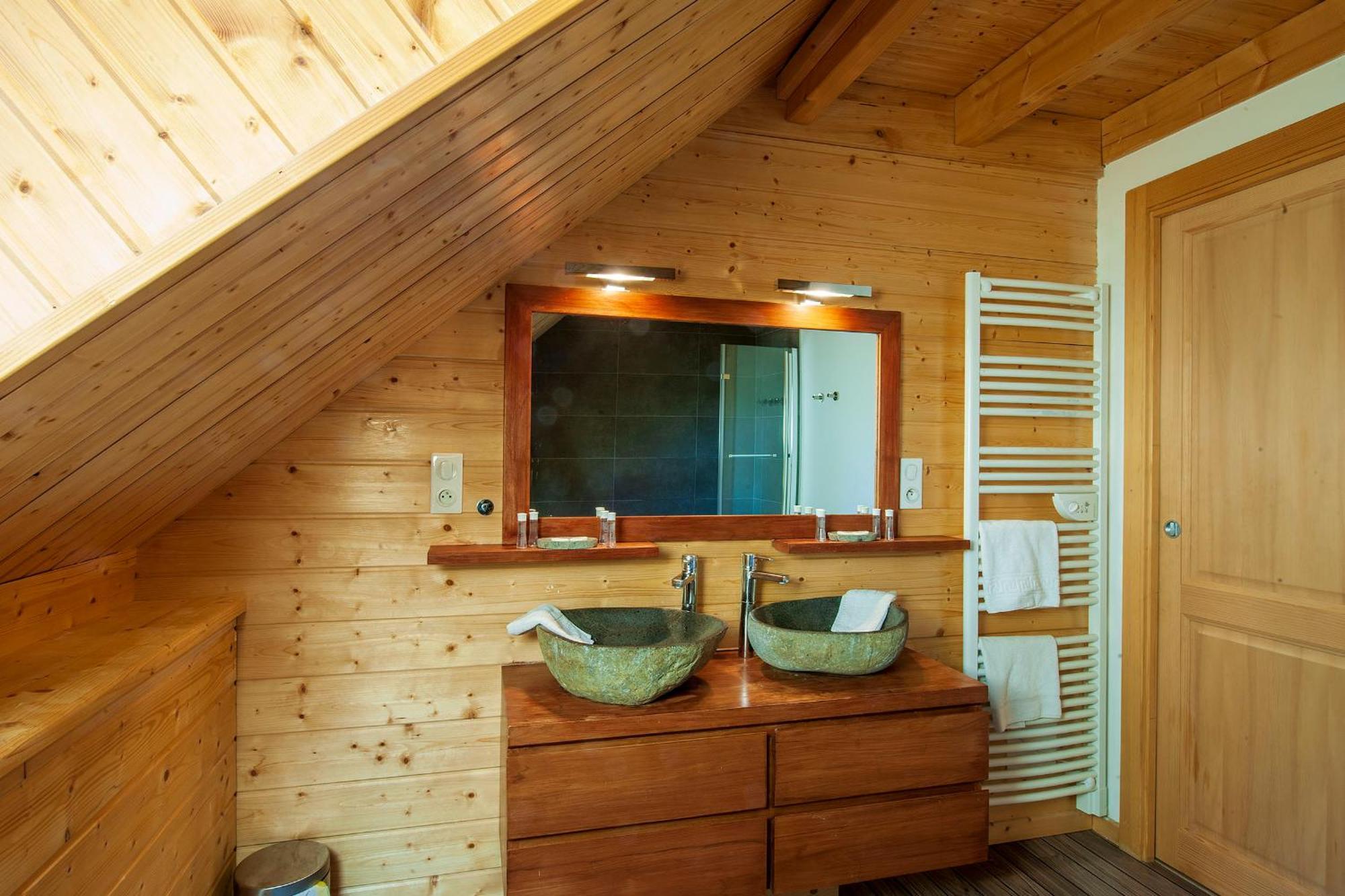 Les Chalets De La Marcairie Мецраль Экстерьер фото